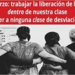 8 de marzo trabajar la liberación de la mujer dentro de nuestra clase